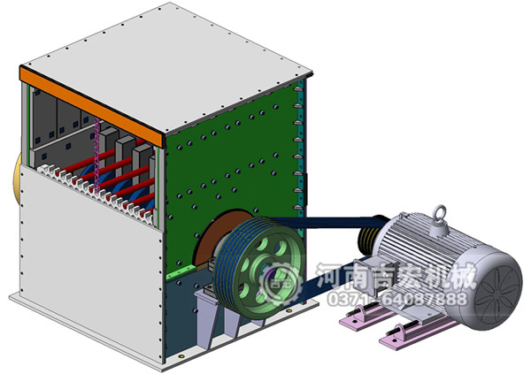 建筑垃圾破碎機工作原理