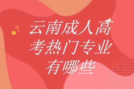 云南成人高考